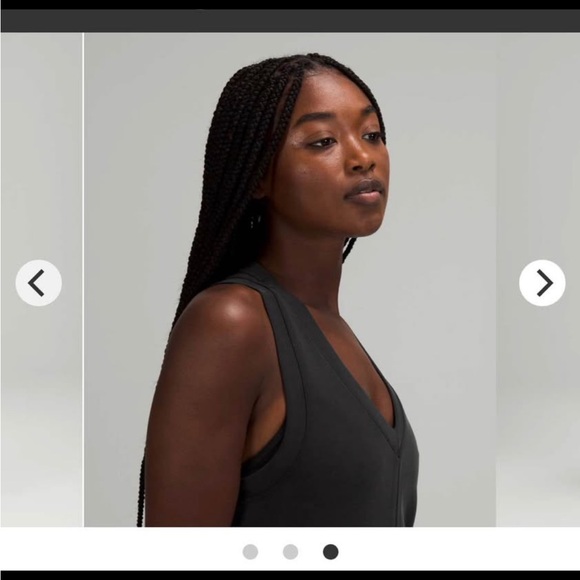 Lululemon Ease of It All Dress. Softstream Fabric. Medium/Size 6. Dark Grey. - Picture 4 of 10